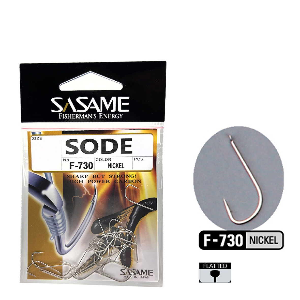 Sasame F-730 Nickel Sode İğne İğne No : 4