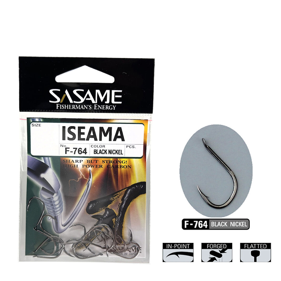 Sasame F-764 BL Nickel Iseama İğne İğne No : 4