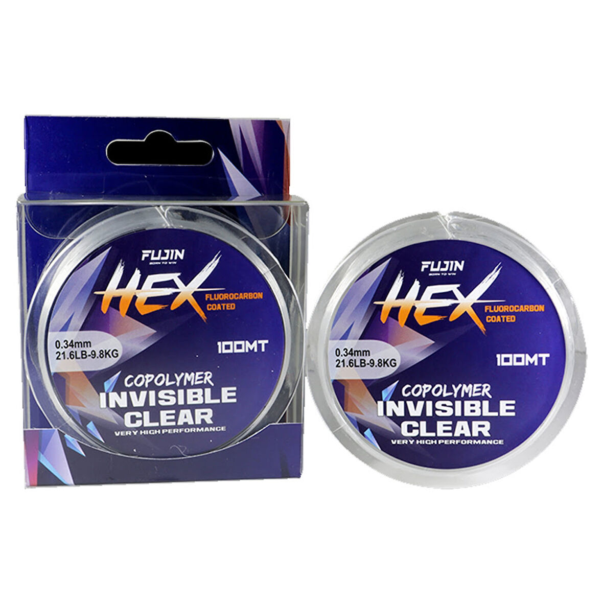 Fujin Hex SHT Ultra FC Kaplama 100m Fluorocarbon Misina Kalınlık (mm) : 0,18mm