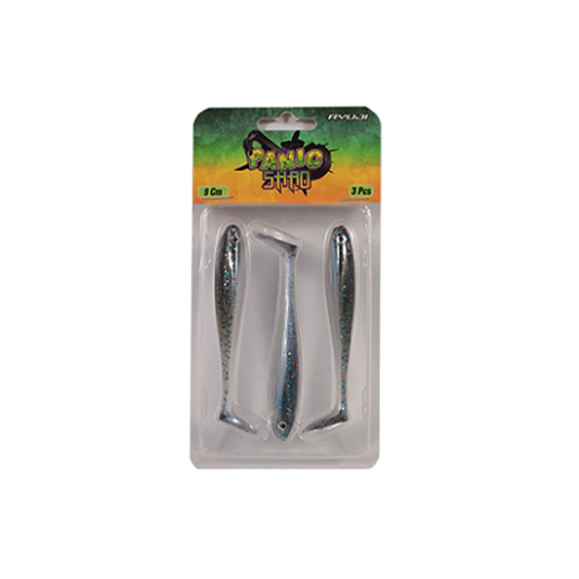 Ryuji Panic Shad 9cm 5.5gr Silikon Yem Renk : Blue Glit