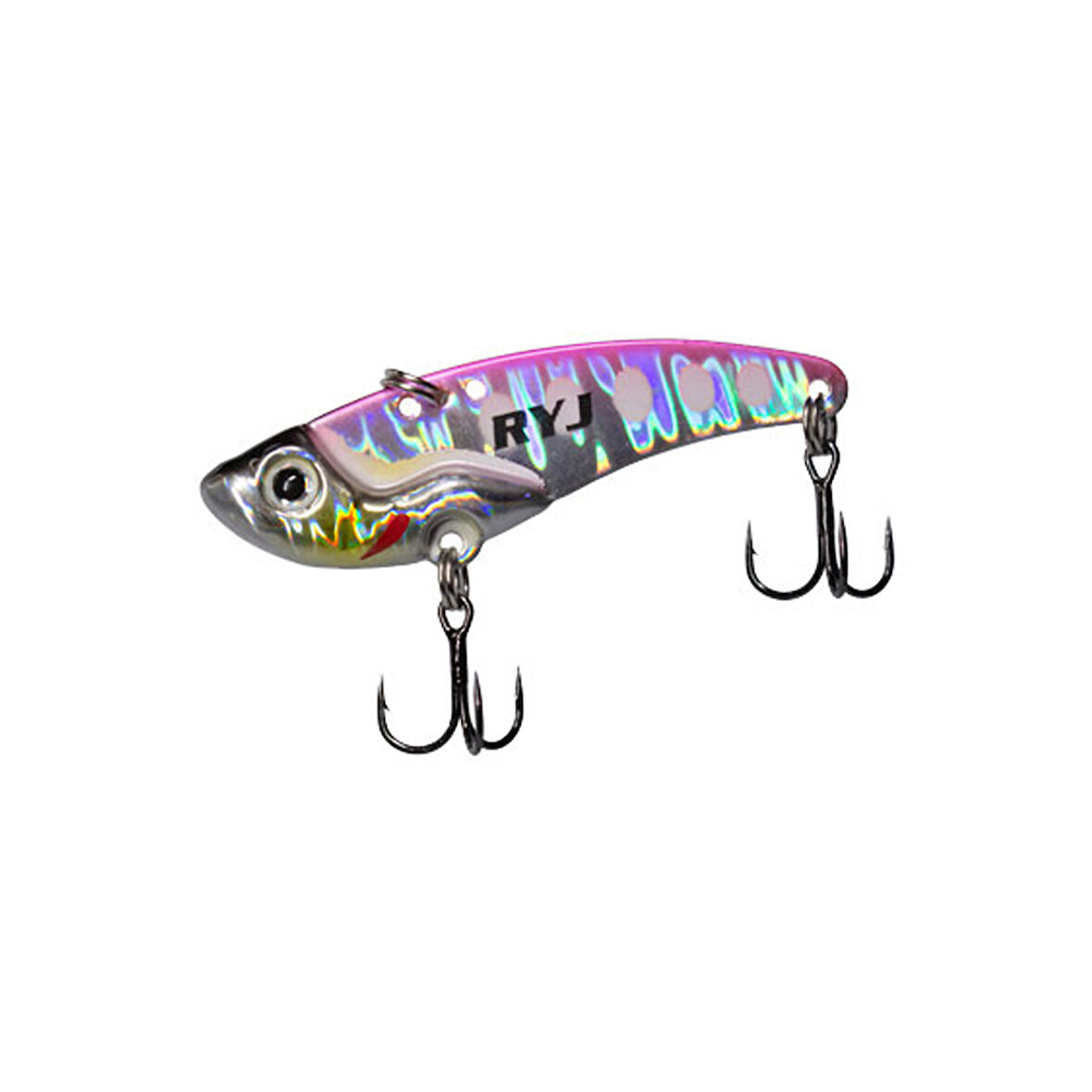 Ryuji Mirror Vib 4,5cm 9gr Vibrasyon Yem Renk : Pink Point Glow