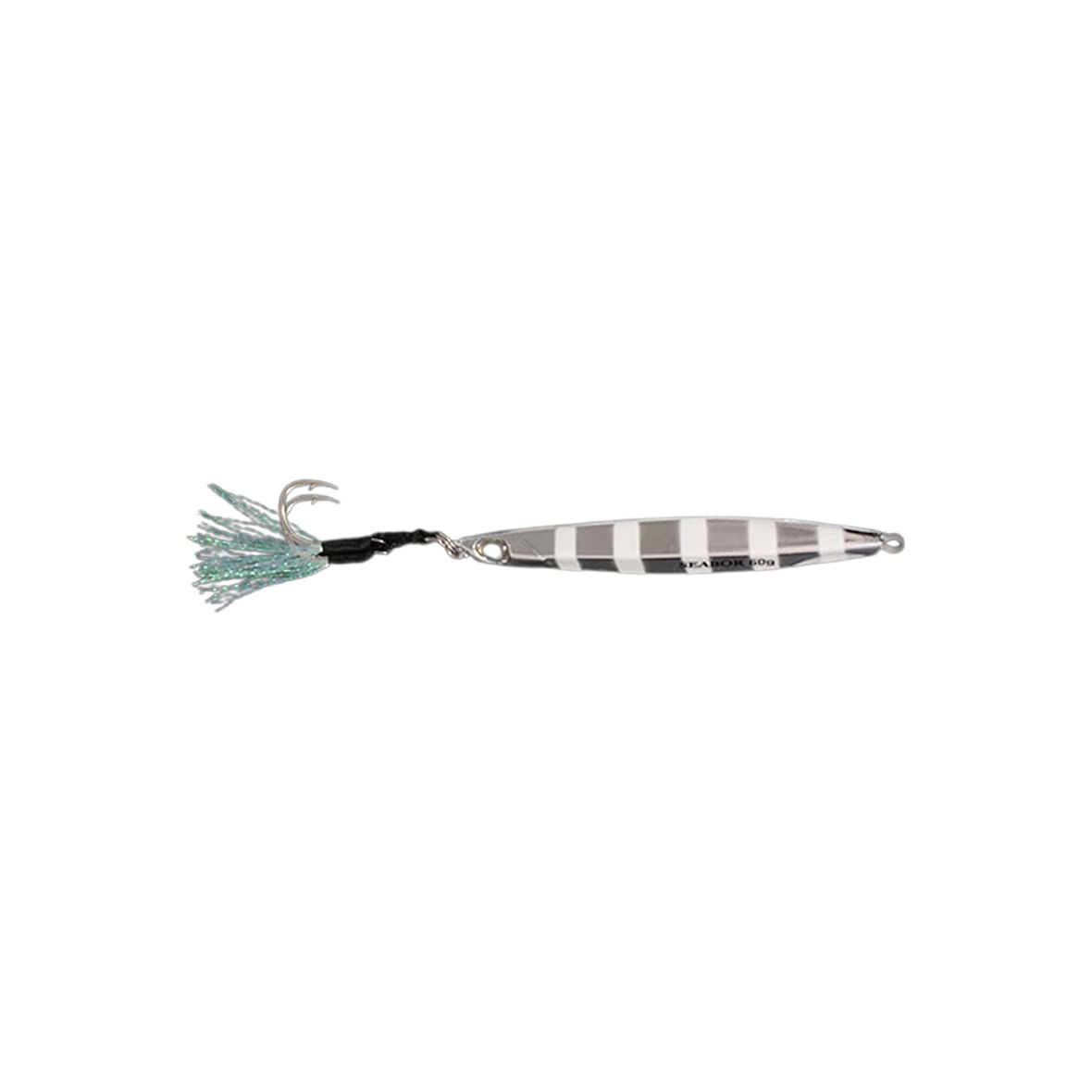 Seabor Metalim 11cm 80gr Jig Yem Renk : Zebra Glow