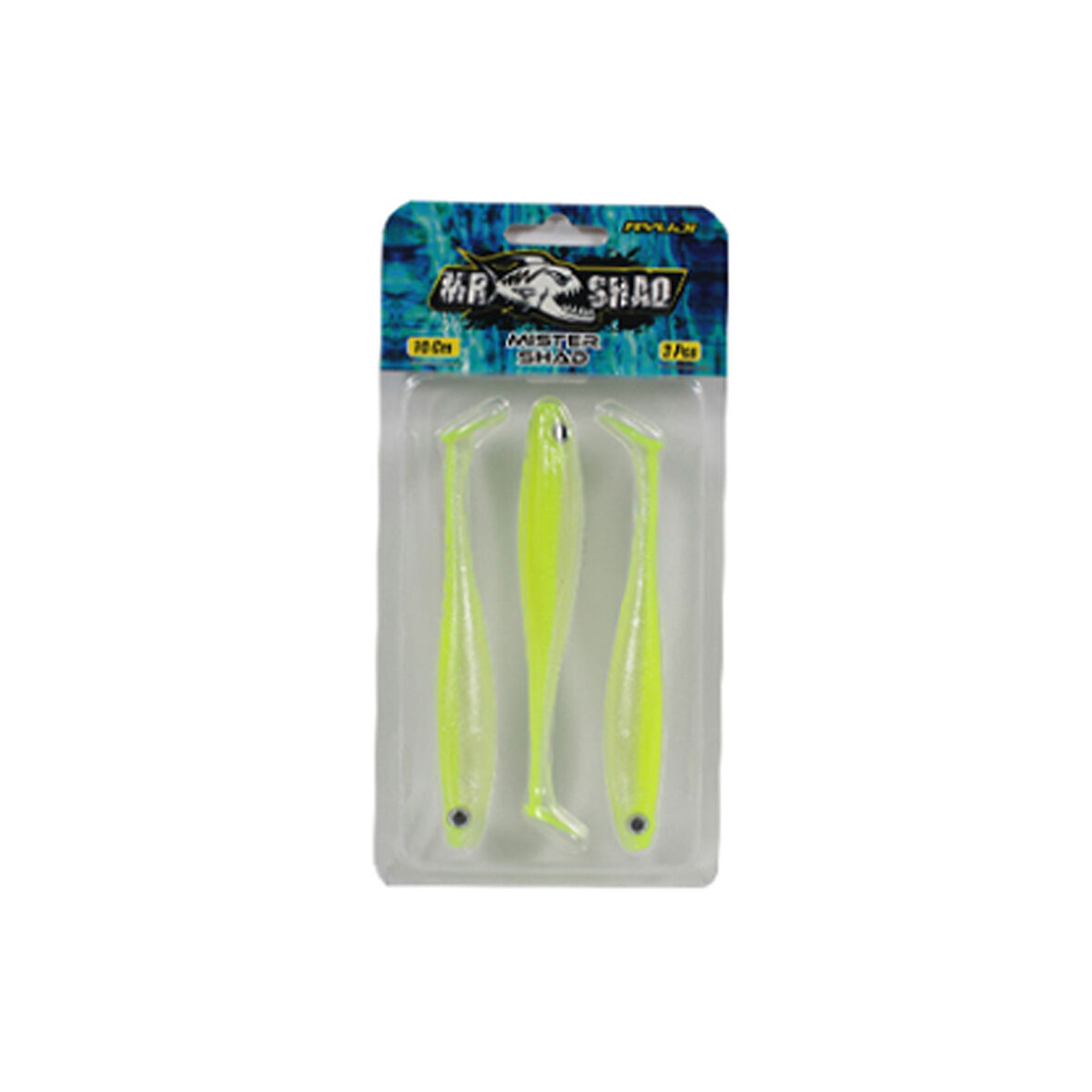 Ryuji Mister Shad 10cm 7gr Silikon Yem Renk : Lemon UV