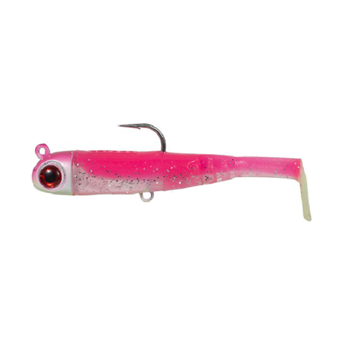 Seabor Lily Shad 2+1 13,5cm 125gr Silikon Yem Renk : Pink UV