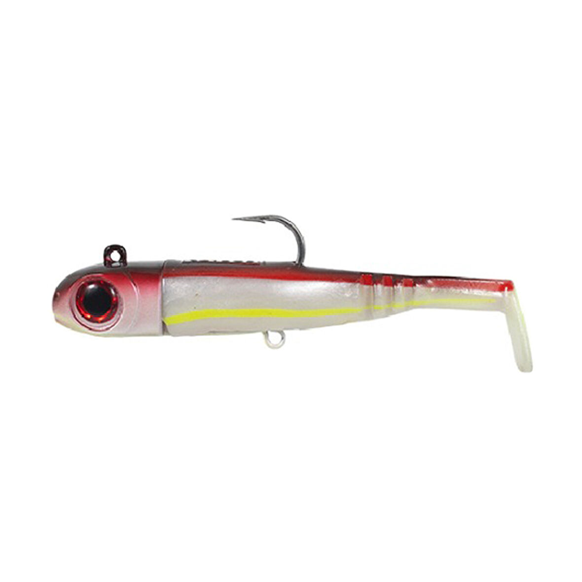 Seabor Lily Shad 2+1 14cm 150gr Silikon Yem Renk : Red Mullet UV