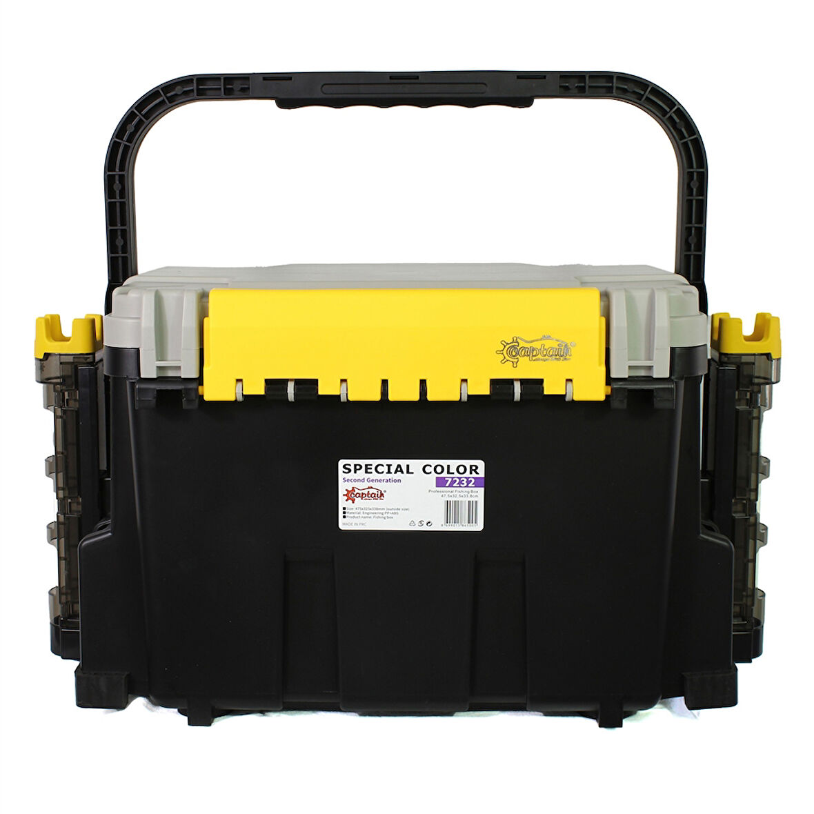 Captain 7232 Profesyonel 2 Kamış Tutuculu Takım Çantası