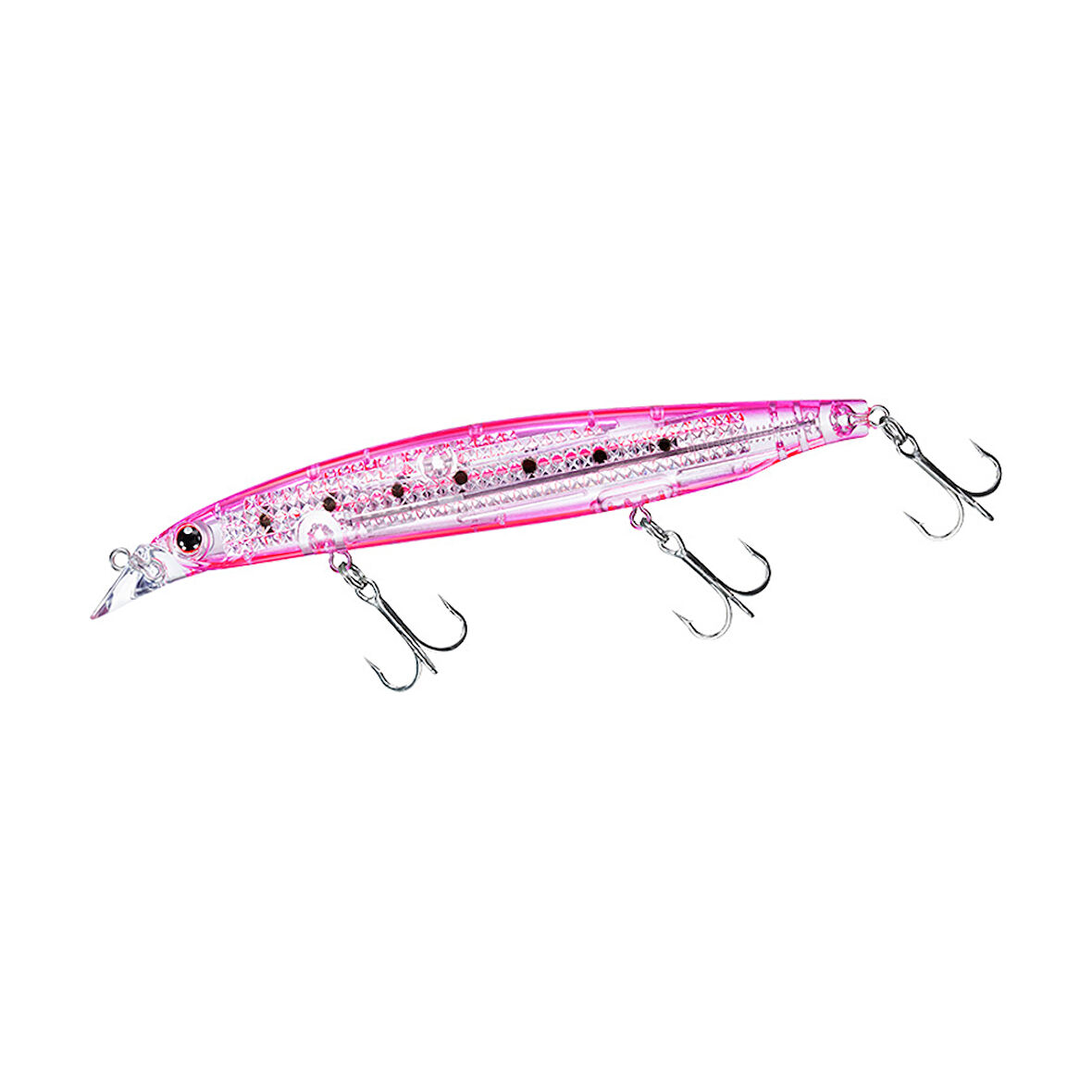 Daiwa Shore Line Shiner-Z Vertice R 140F 14cm 27gr Maket Yem Renk : Pink Iwashi