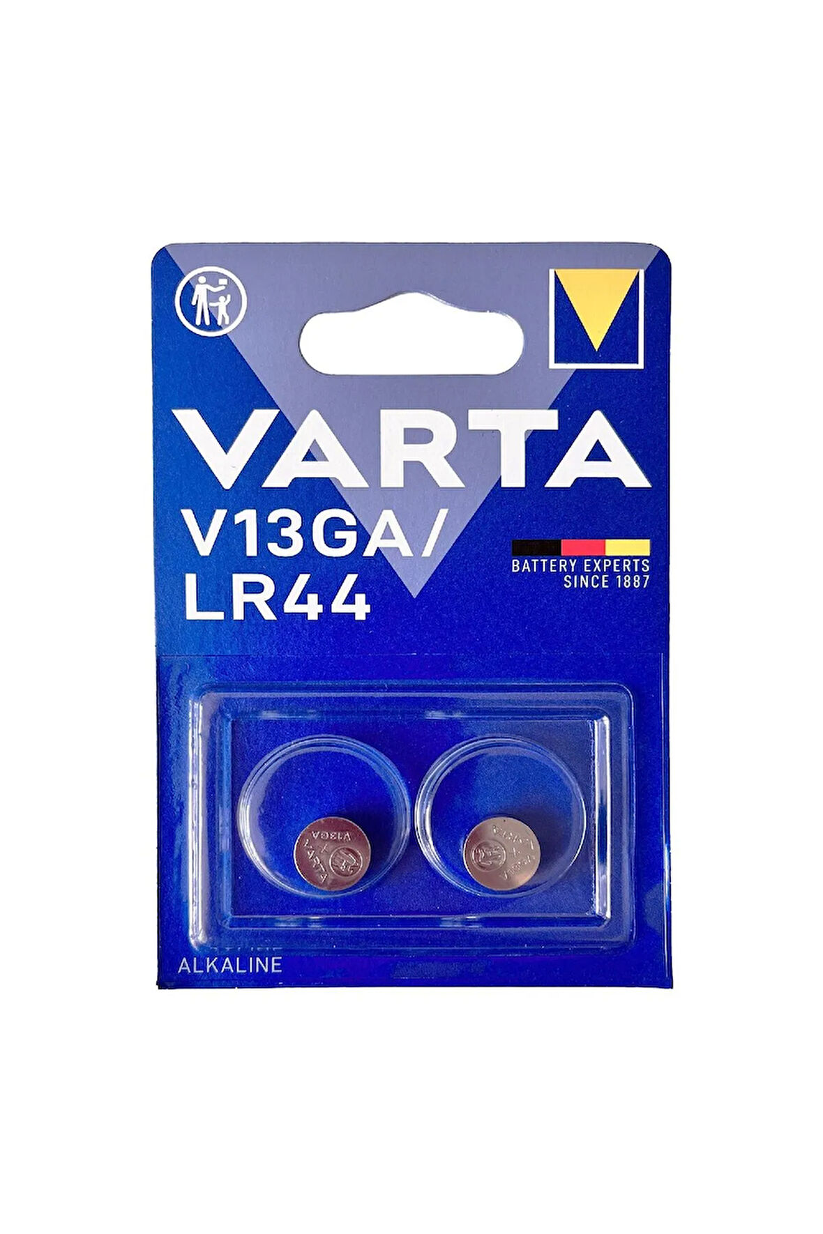 V13ga 2 Adet Lr44 1.5v Alkalin Pil