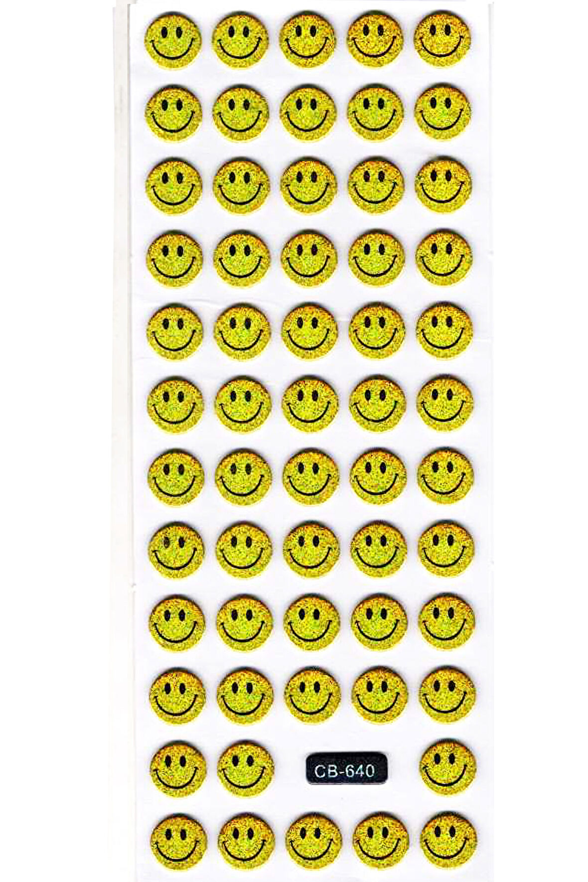 Sticker Kabartmalı Sticker Defter Planlayıcı Etiket (cb640) 16x7 cm- Mini Gülenyüz