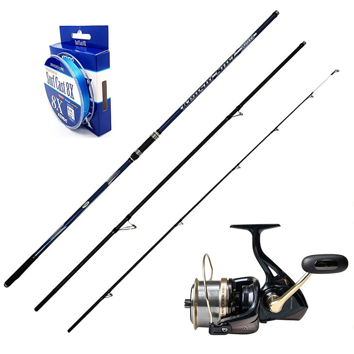 Remixon Venom 8000 - Kendo Kenshi 420cm 120-260gr Surf Olta Seti