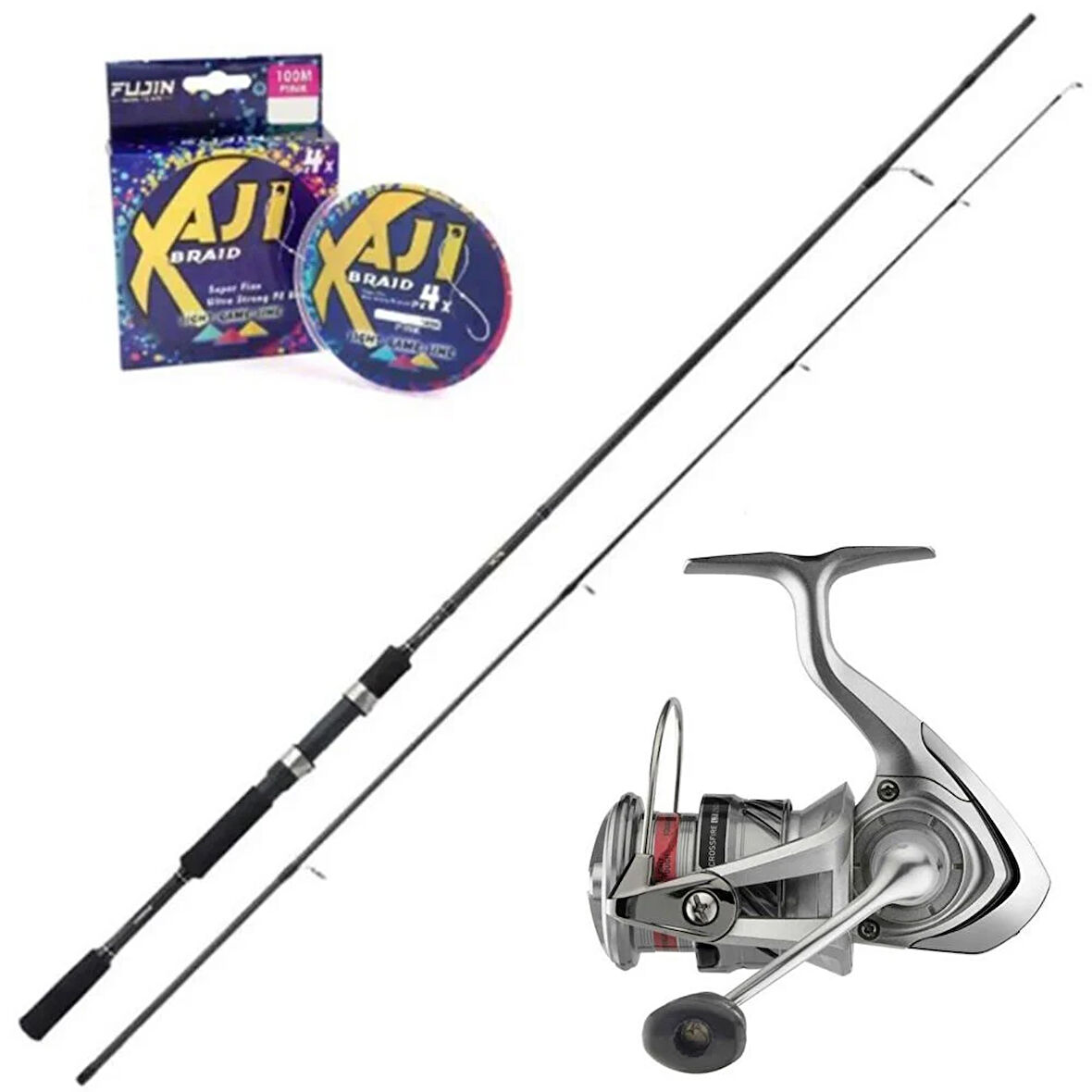 Daiwa Crossfire 2000 - Shimano FX XT 210cm 1-11gr Lrf Olta Seti