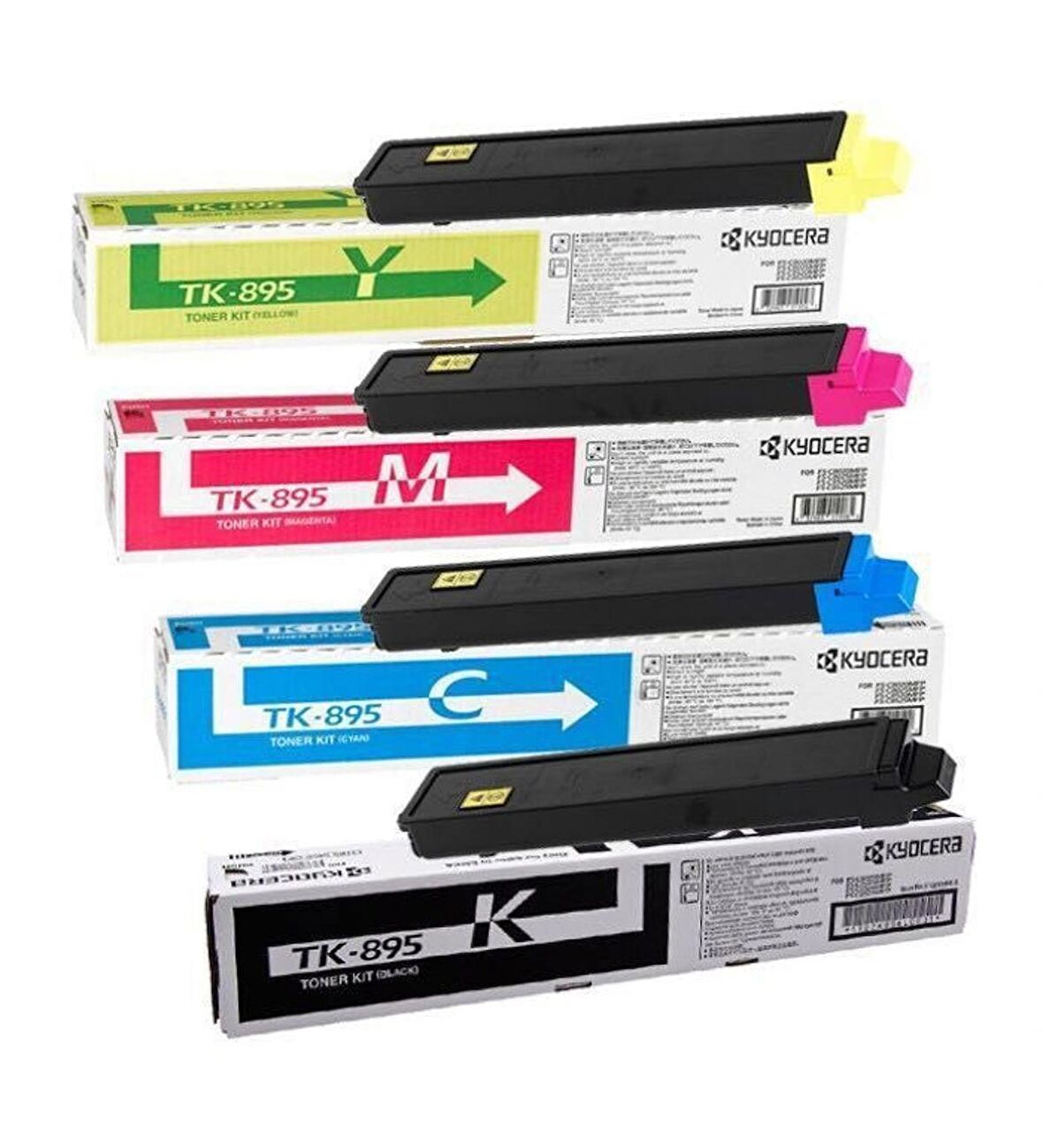 Kyocera Mita TK-895 Orjinal 4 RENK SET Toner