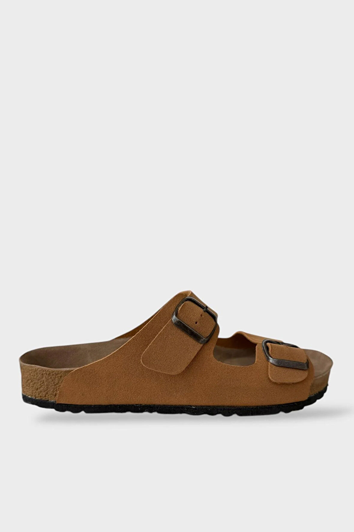 Unisex Çift Tokalı Ortopedik Terlik HARDAL