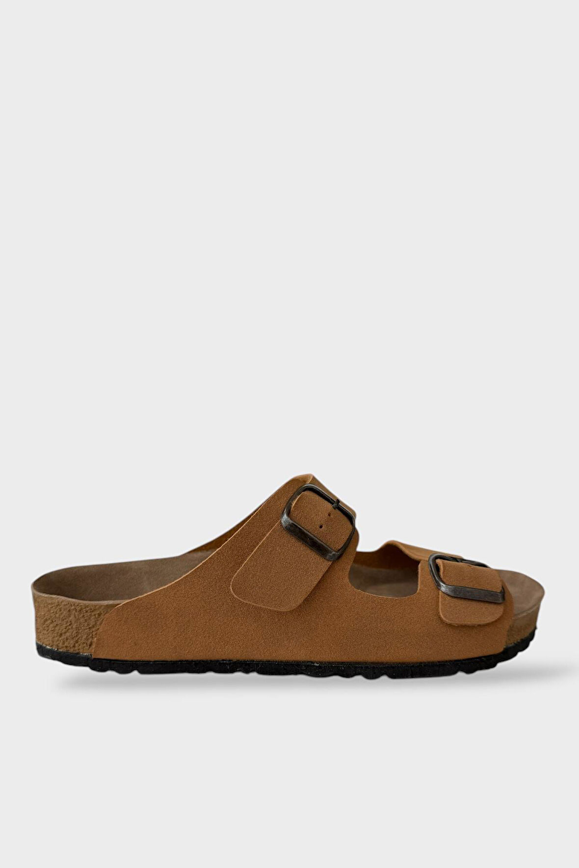 Unisex Çift Tokalı Ortopedik Terlik HARDAL