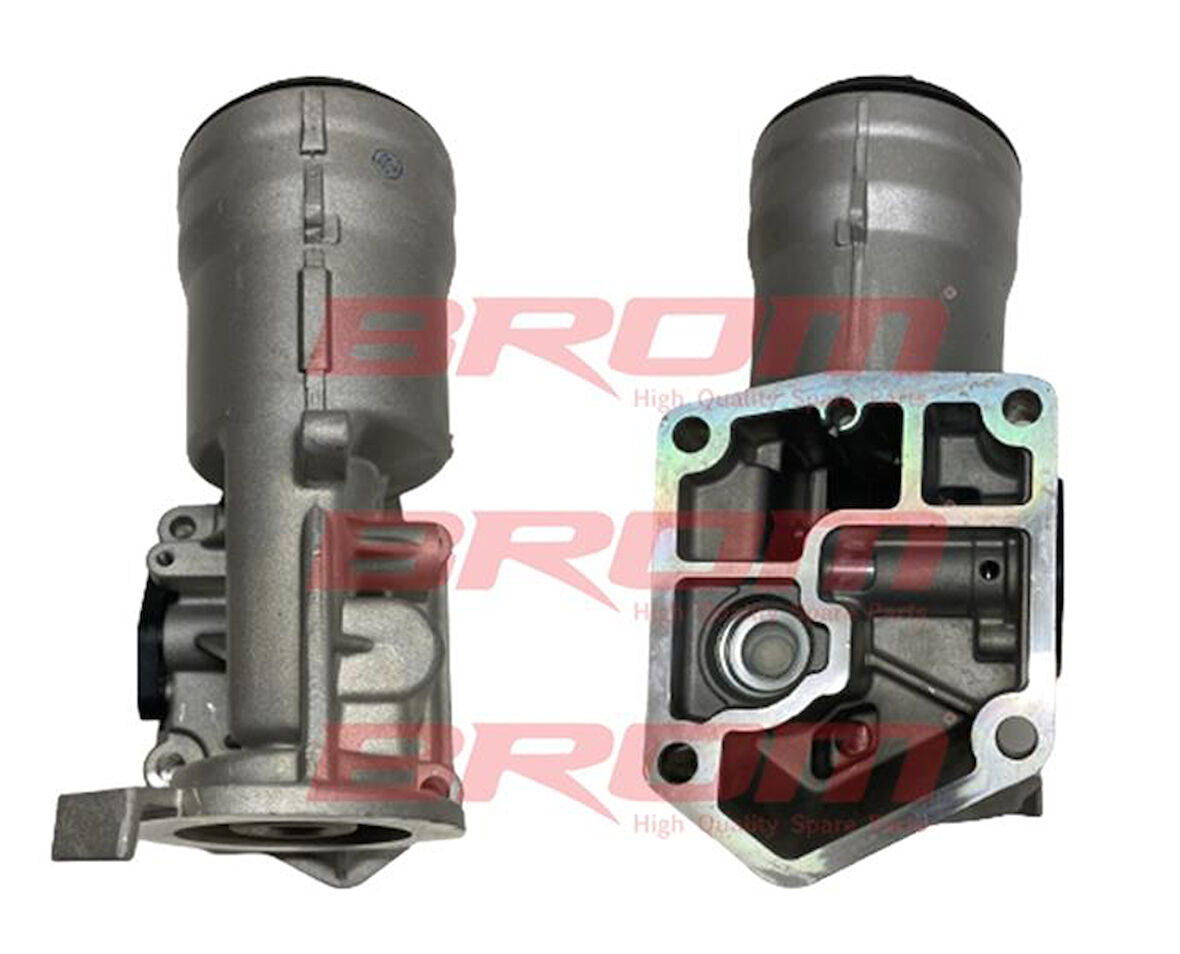 YAĞ SOĞUTUCU KOMPLE KAPAK UZERINDE TRANSPORTER T5 1.9TDI AXB AXC CADDY 1.9TDI BJB