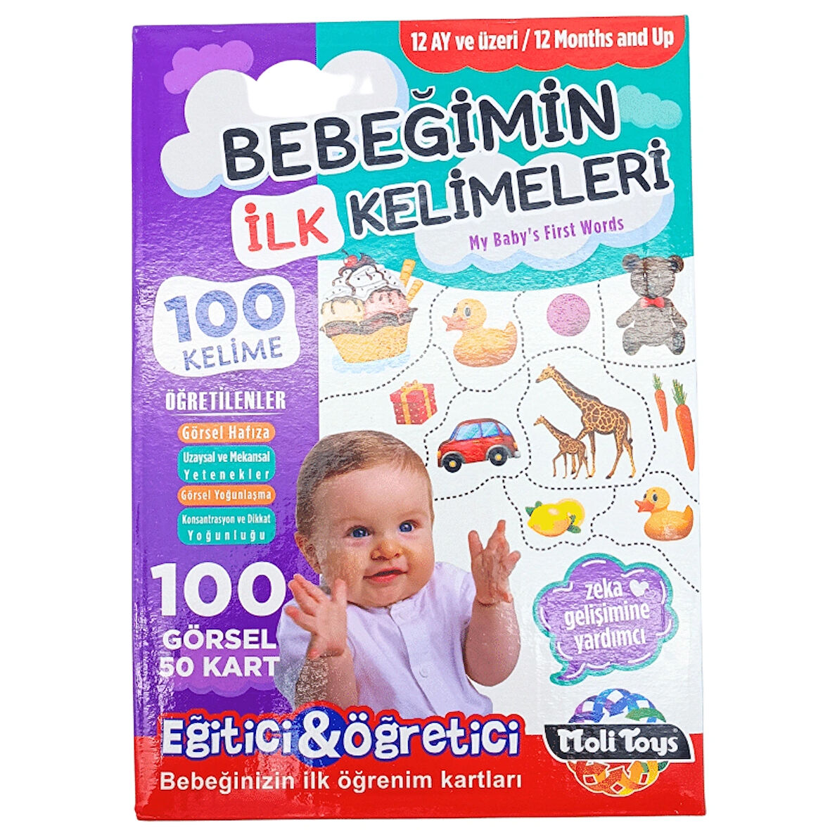 Bebeğimin İlk Kelimeleri Oyunu Eğitici Oyun Kartları Eğitici Oyunlar 43761