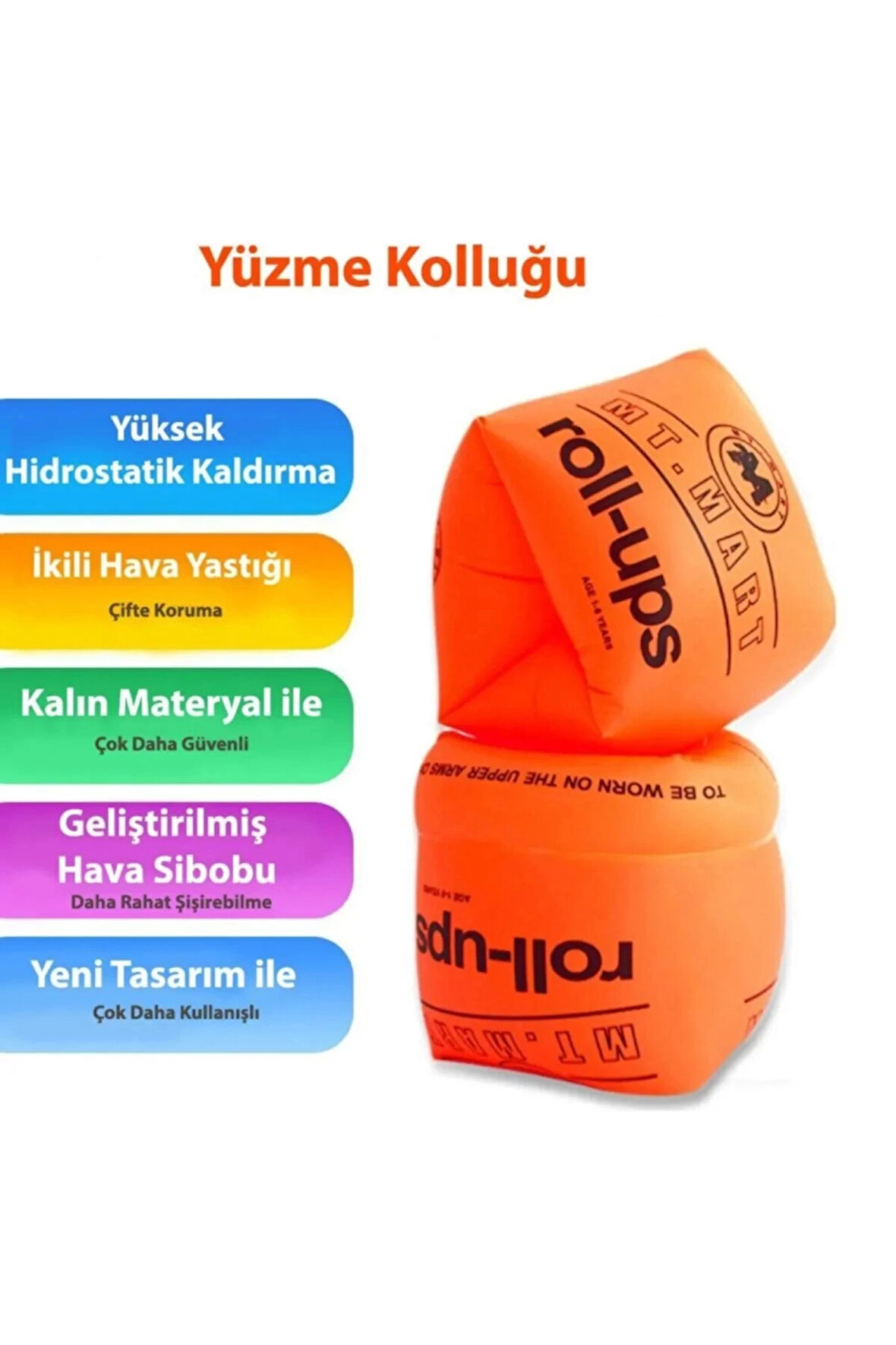 MDB Şişme Yüzme Kolluğu Her Yaşa Uygun