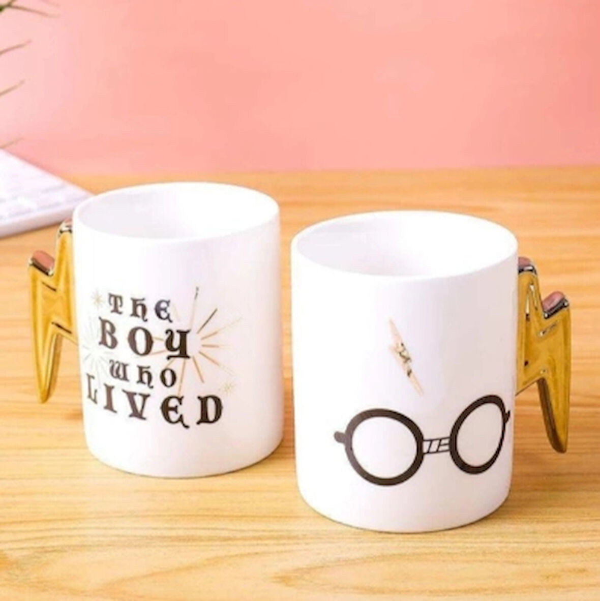 MDB HP Gözlük Şimşek Tasarımlı Kupa Bardak