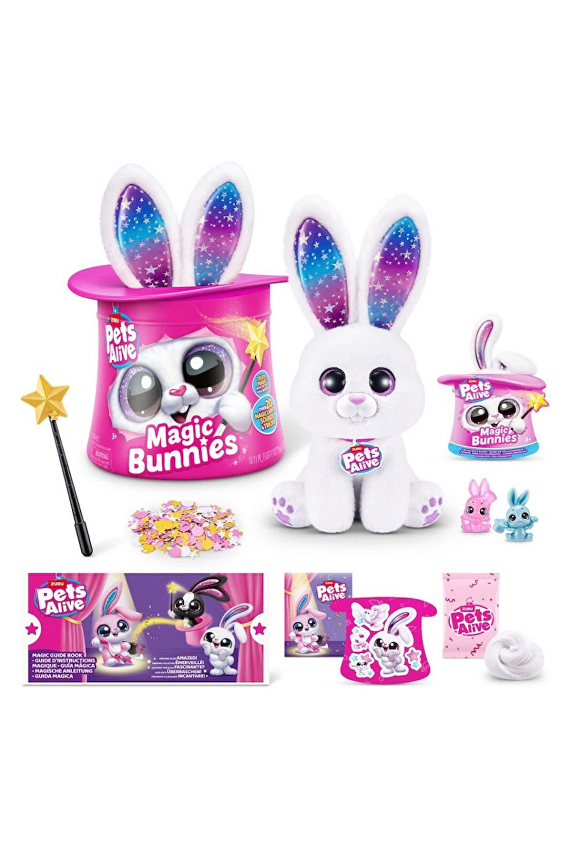 Pets Alive Sihirli Tavşan Oyuncak Şapkadan Çıkan Tavşan Sihir Oyuncakları