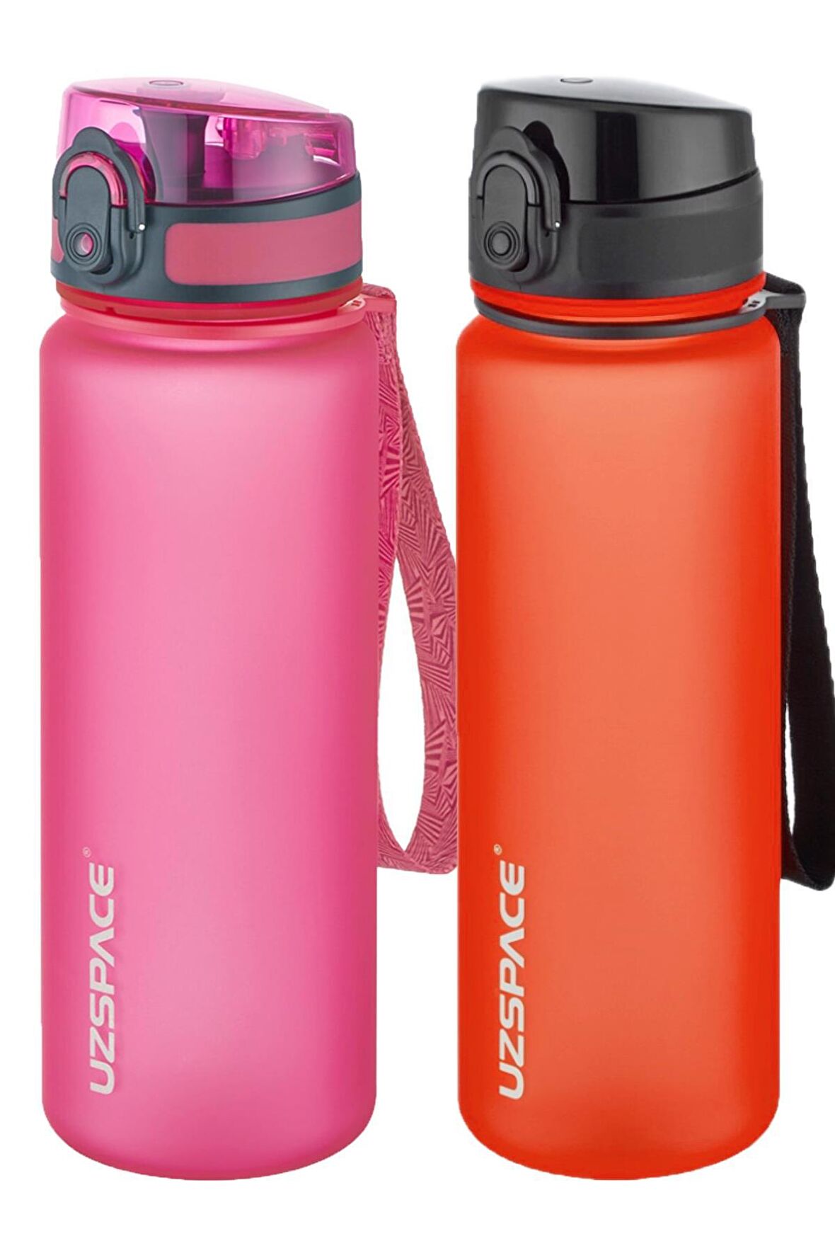 Uzspace 2'li Tritan Matara Seti 500 ml 14 Farklı Renk Seçeneği FiftyFifty