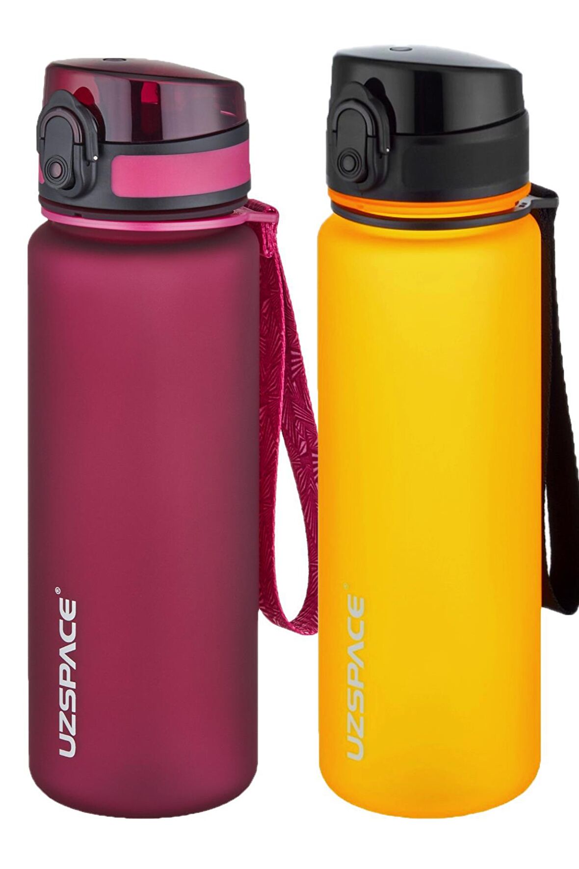 Uzspace 2'li Tritan Matara Seti 500 ml 14 Farklı Renk Seçeneği FiftyFifty