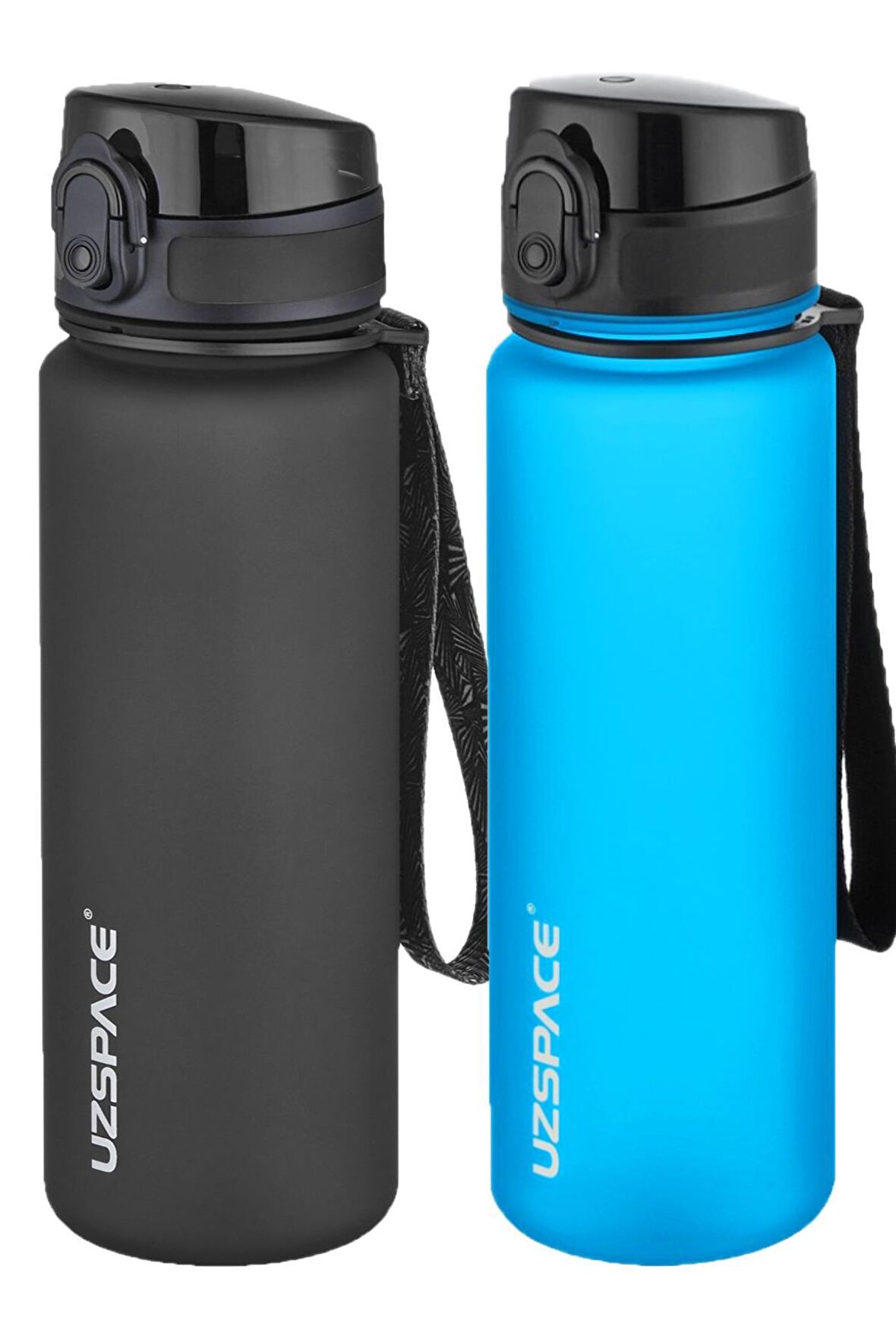 Uzspace 2'li Tritan Matara Seti 500 ml 14 Farklı Renk Seçeneği FiftyFifty