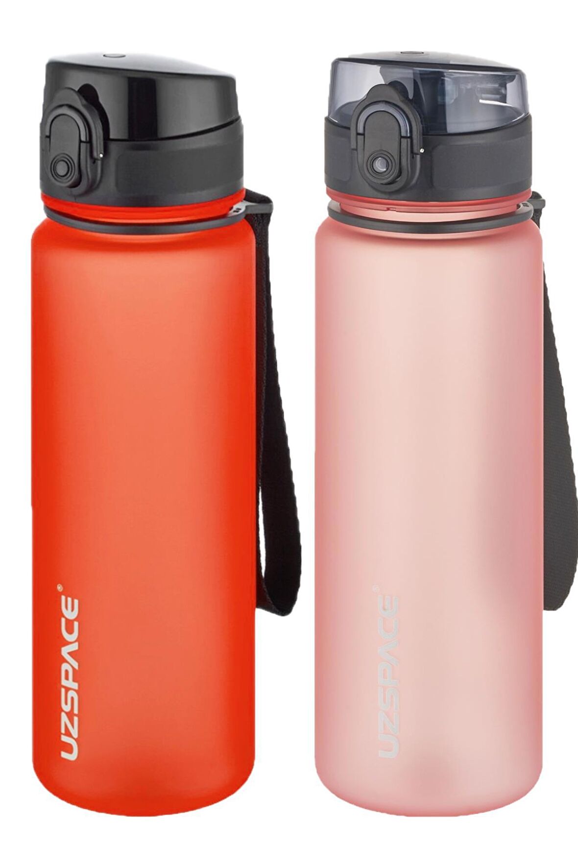 Uzspace 2'li Tritan Matara Seti 500 ml 14 Farklı Renk Seçeneği FiftyFifty