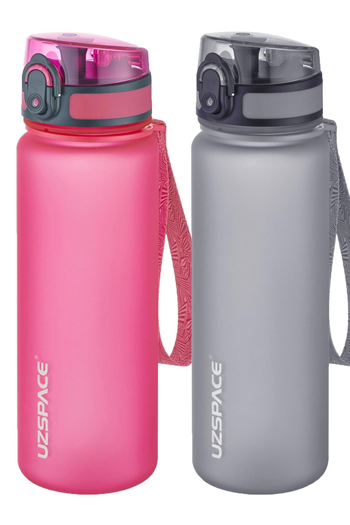 Uzspace 2'li Tritan Matara Seti 500 ml 14 Farklı Renk Seçeneği FiftyFifty