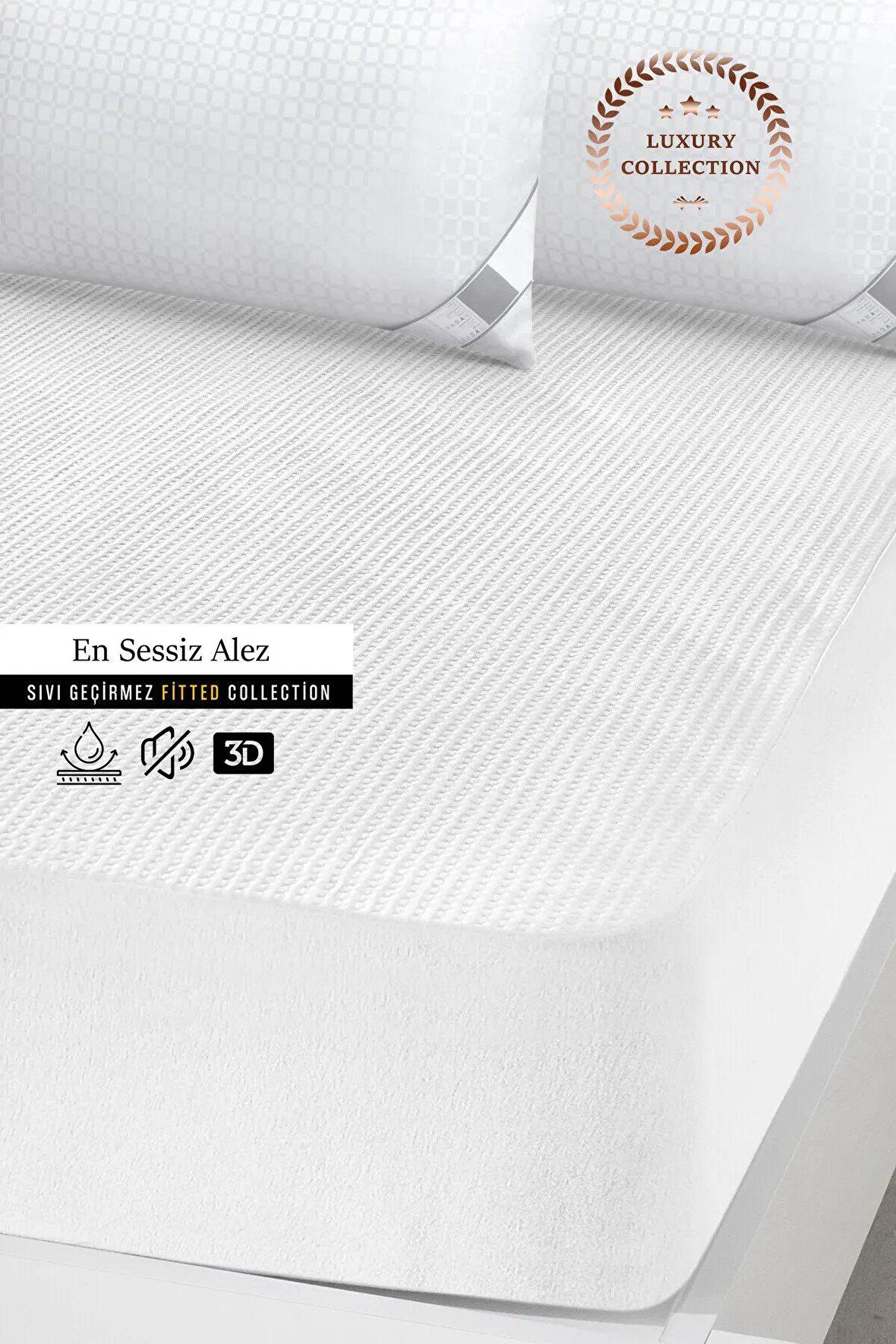 Premium Sıvı Geçirmez Fitted Yatak Alezi