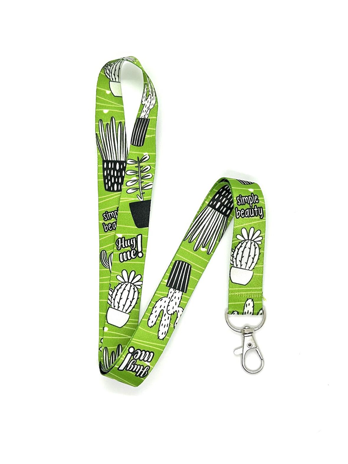 Kaktüs 3 Temalı Boyun İpi