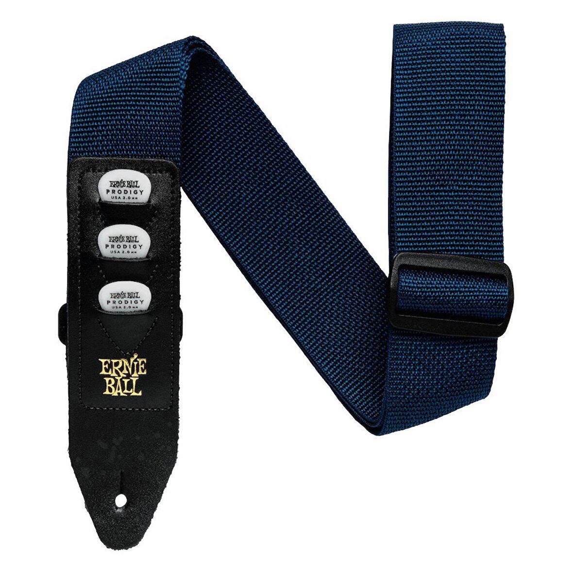 Ernie Ball Pickholder Strap P04236 - Navy Gitar Askısı