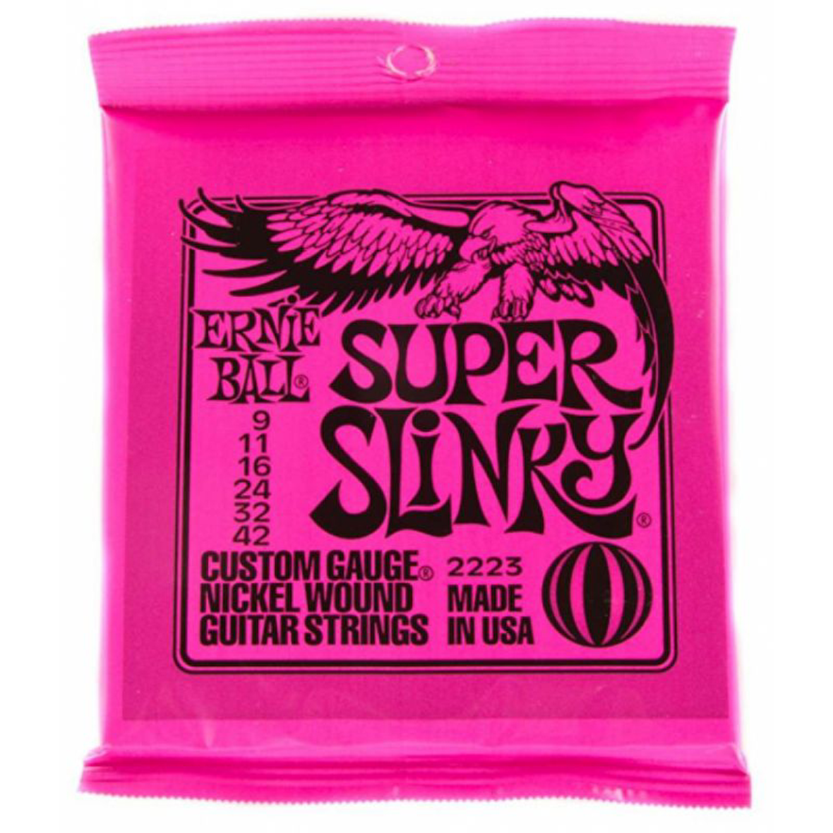 Ernie Ball P02223 Super Slinky 09-42 Elektro Gitar Teli