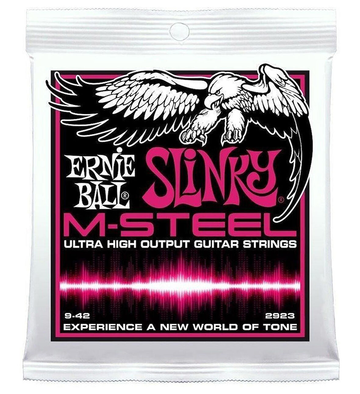 Ernie Ball P02923 M-Steel Super Slinky Elektro Gitar Teli 009
