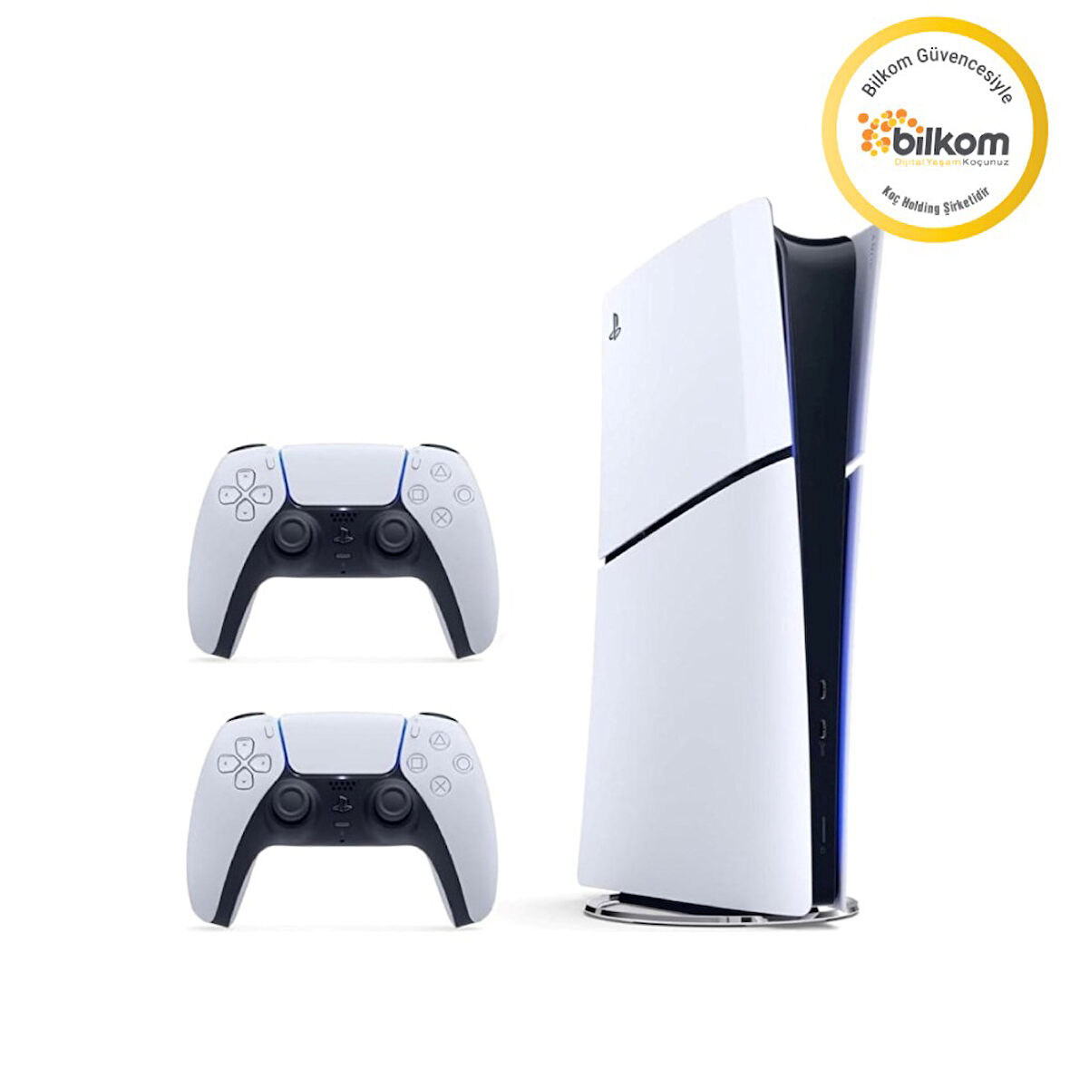 Sony Playstation 5 Slim 825 GB Digital Edition Oyun Konsolu + 2. Dualsense (Bilkom Garantili)