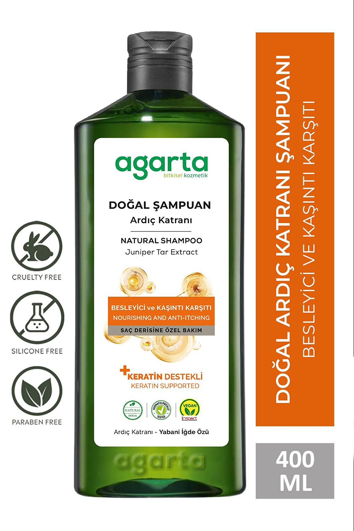 Ardıç Katranı ve Keratin Şampuanı 400 Ml