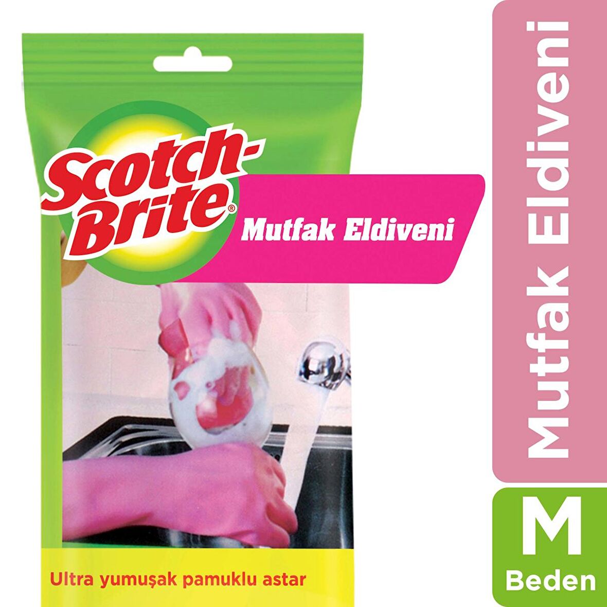 Scotch Brite Ekonomik Temizlik Eldiveni - Medium