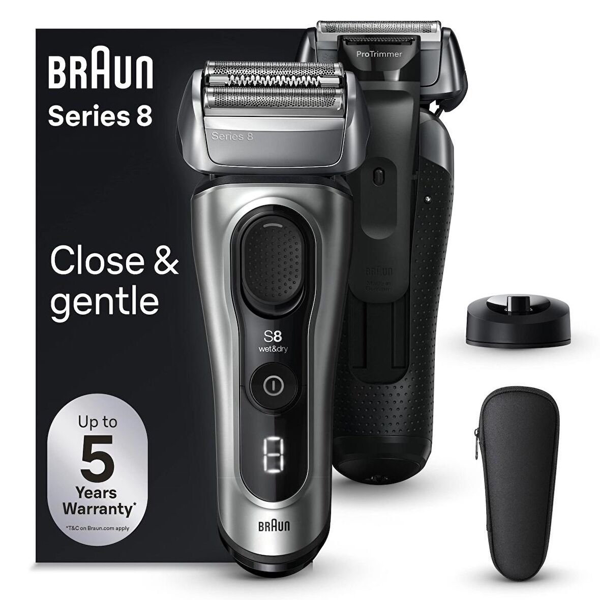 Braun Series 8 8517s Islak - Kuru Sakal Kesme Makinesi