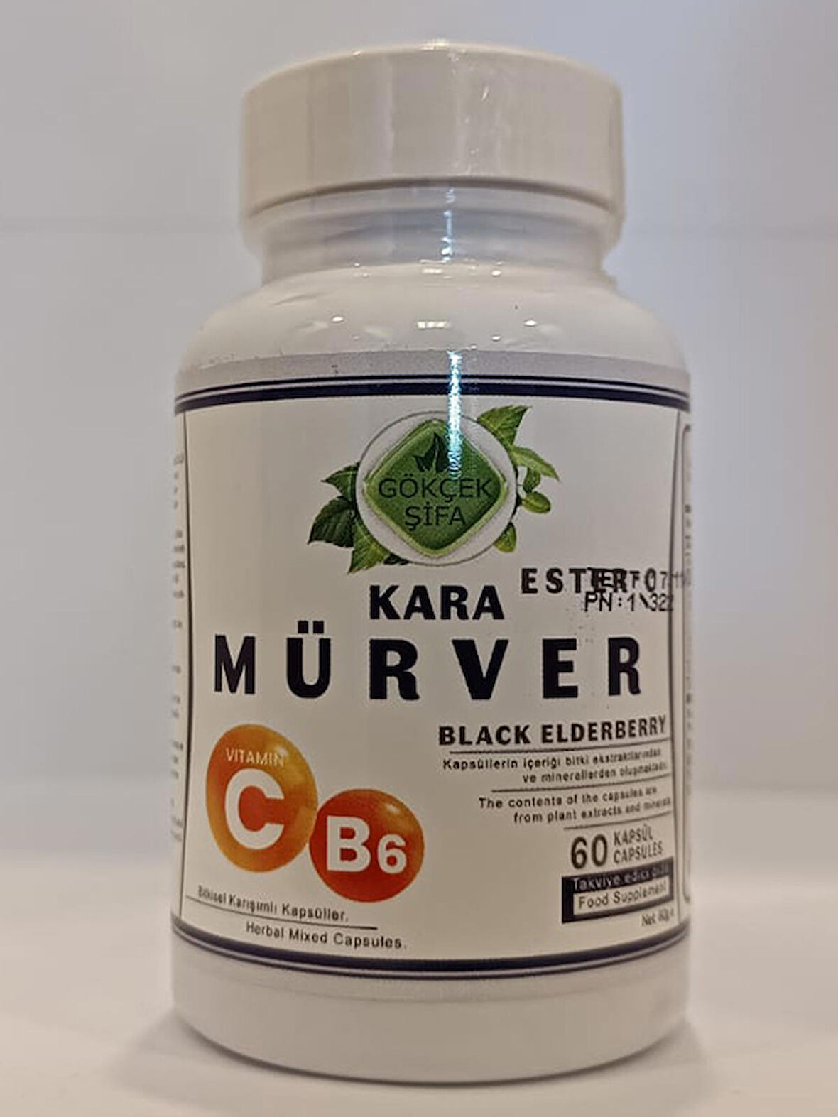 Kara Mürver Kapsül (Black Elderberry Capsule)