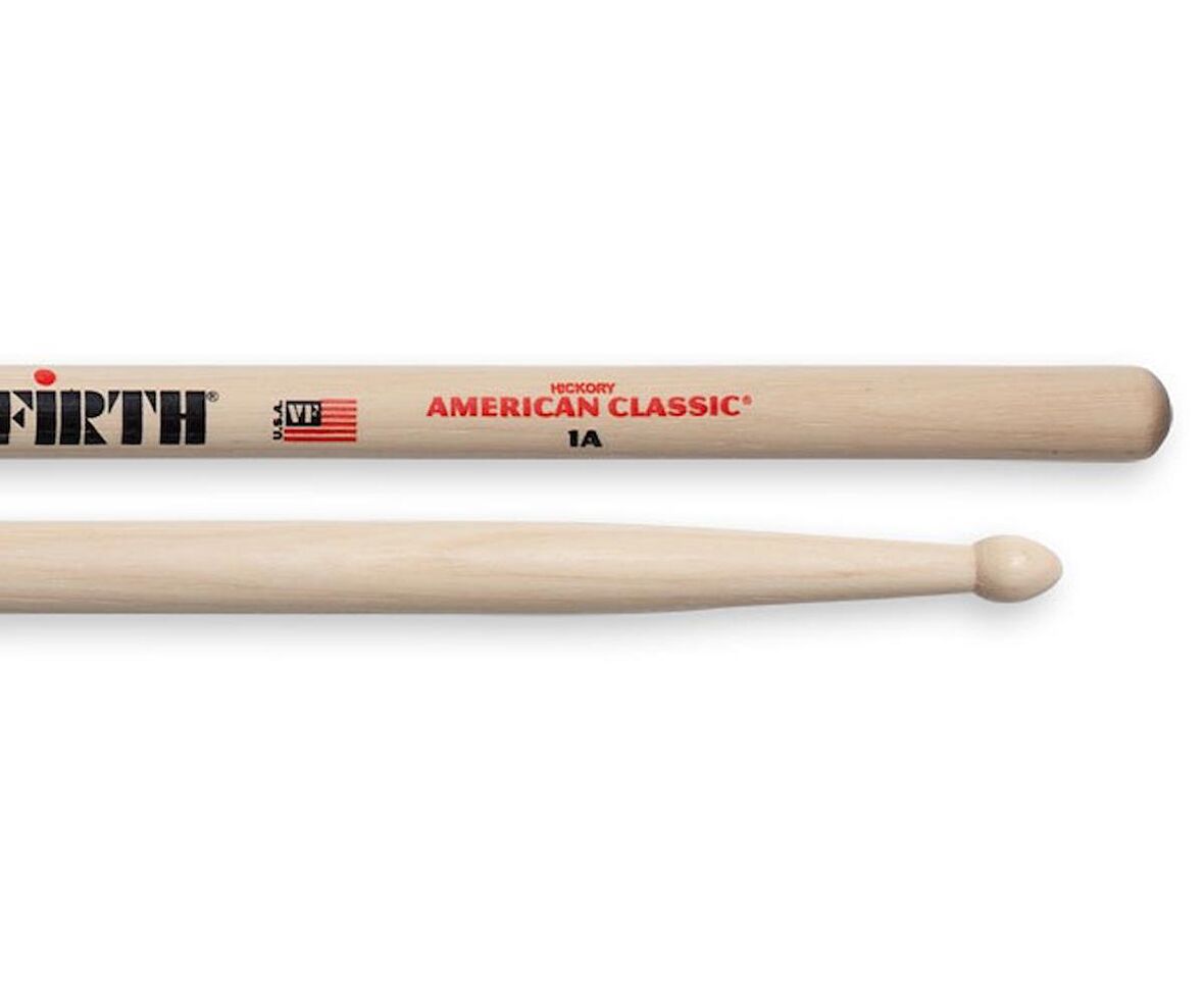 Vic Firth American Classic 1A - Ağaç Uçlu Baget