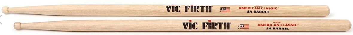 Vic Firth American Classic 5A Barrel Tip - 5ABRL Baget