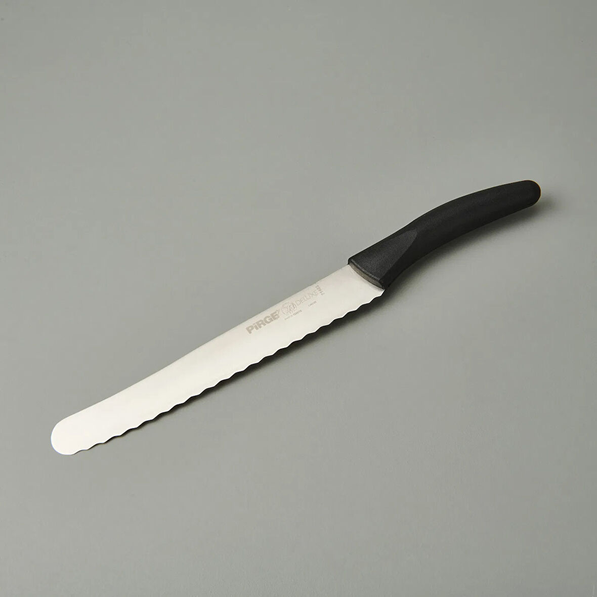 Deluxe Ekmek Bıçağı - Siyah - 18 cm