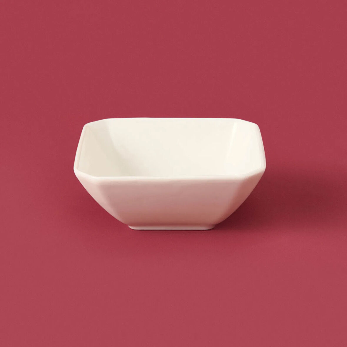Köşeli Sosluk - Beyaz - 7 cm