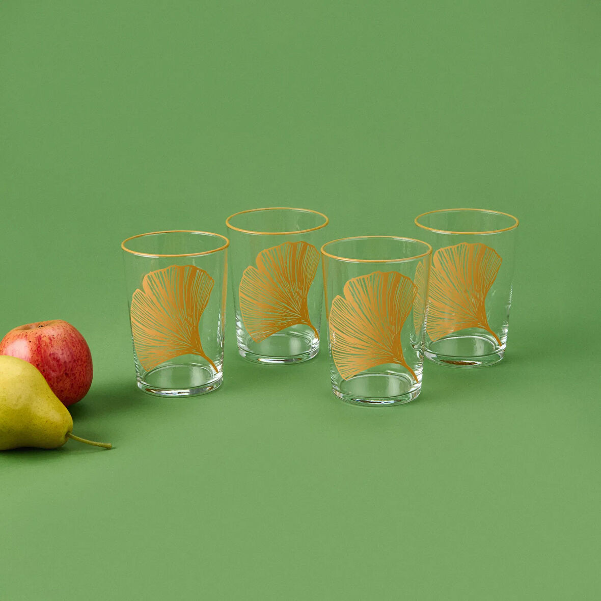 Kitchen Melagne 4'lü Meşrubat Bardağı - Renkli - 510 ml