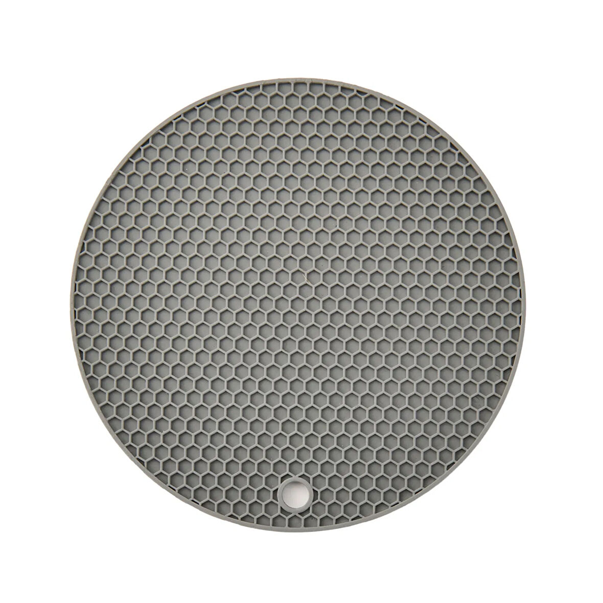 Silikon Yuvarlak Nihale - Gri - 17,5 cm