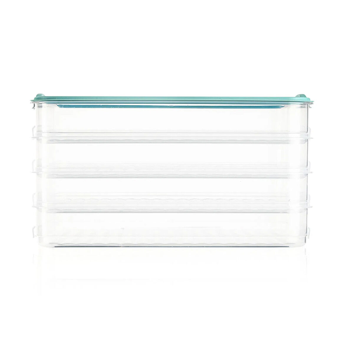 Easy Click 5 Parça Saklama Kabı - Şeffaf - 750 ml