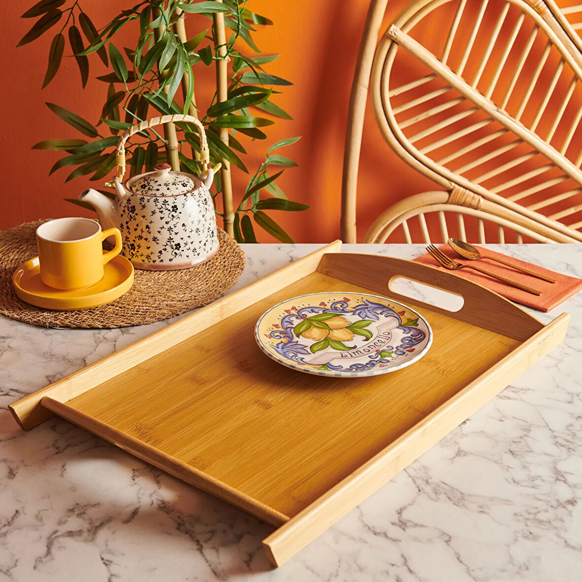 Mensa Dikdörtgen Tepsi - Büyük