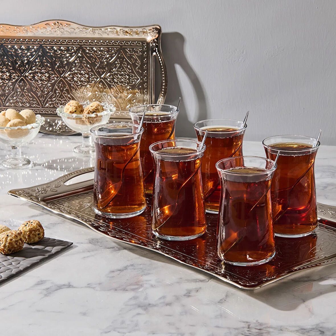 Vera 6'lı Çay Bardağı - 180 ml