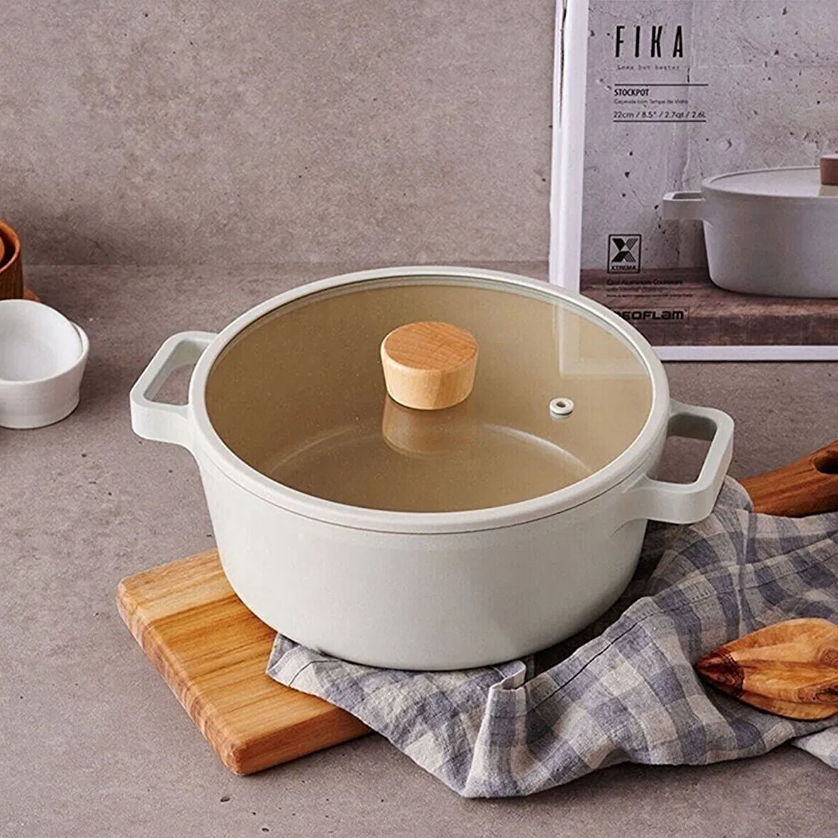 Fika Alüminyum Döküm Tencere - 24 cm