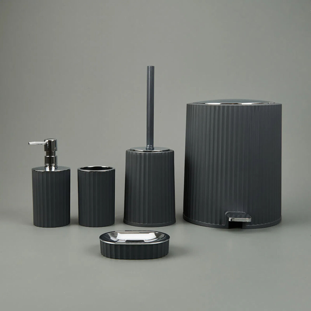 Bath Coliseum 5'li Banyo Seti - Antrasit