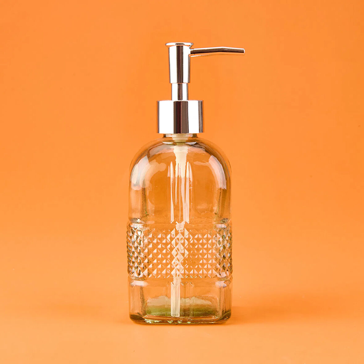 Star MNB03670 Cam Sıvı Sabunluk - Asorti - 20 cm